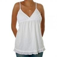 The Ladies Animal Cline Top White