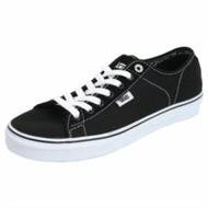 The Mens Vans Ferris Skate Shoes Black White White