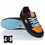 The DC Shoes - DC Pure Slim Shoes - Black/Citrus